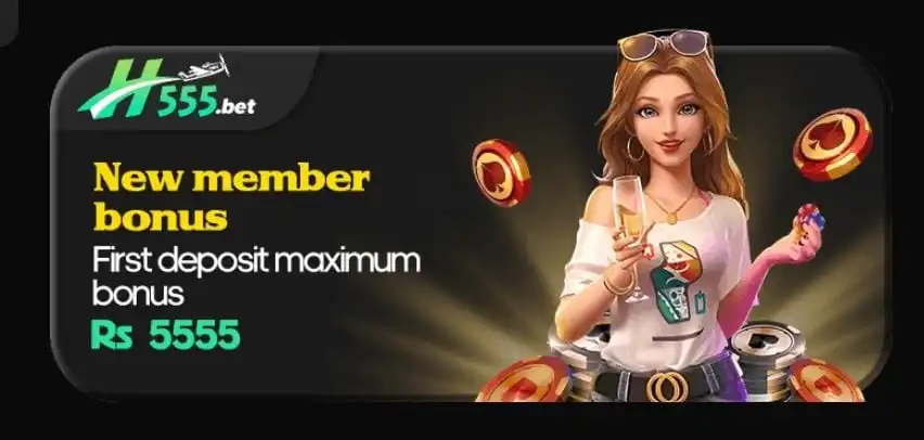 H555 Game provides new users welcome bonus
