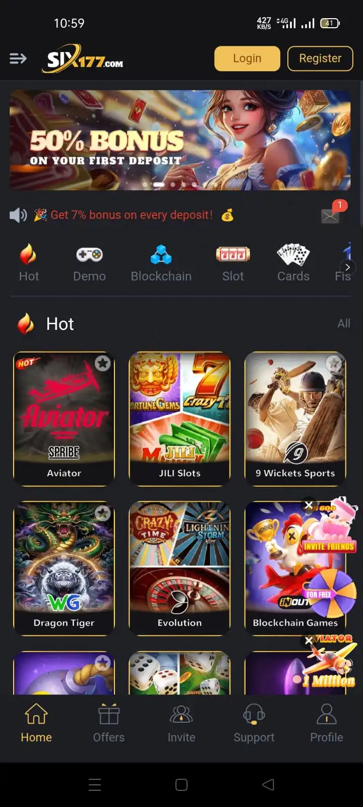 SIX177 Game Game Download Apk