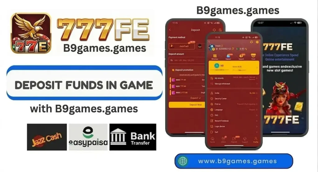777FE Game deposit and withdrawal money