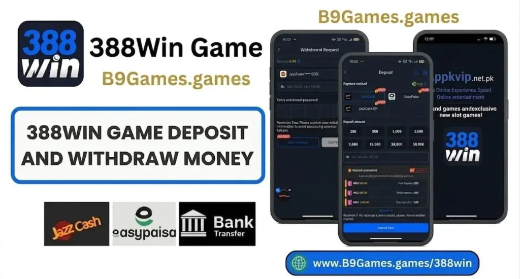 388Win Game Deposit & Withdrawal Money