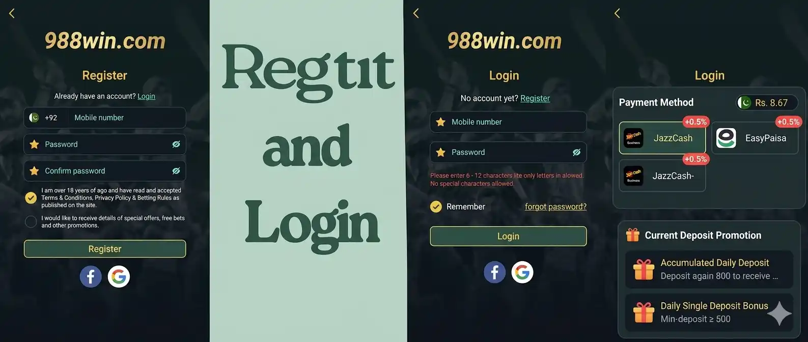 Login 988 Win Game