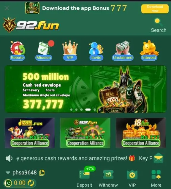92Fun Game-Official Download Apk