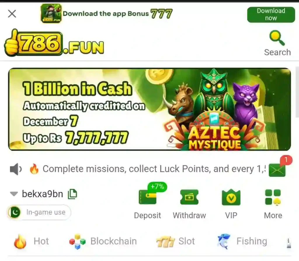 786Fun Game Download APK