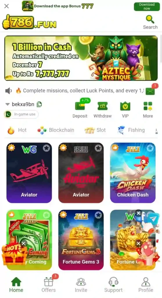 786Fun Game Download APK