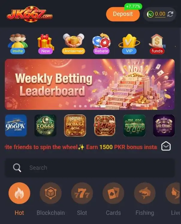 JK 667 Game Download Apk
