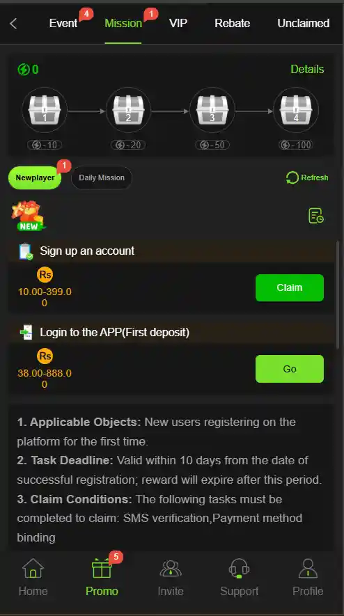 Vk999 game app